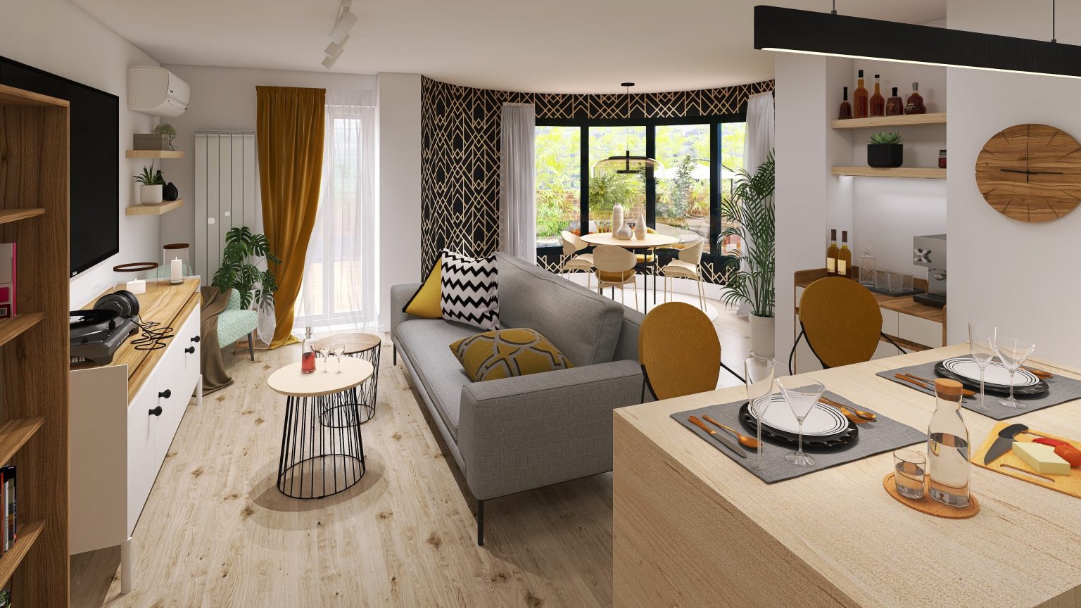 Casa Teresa y Gonzalo_SALÓN-COMEDOR